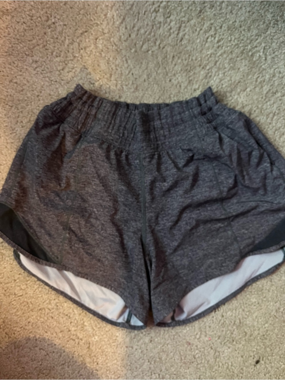 Women's Athletic Grey Lounge Shorts